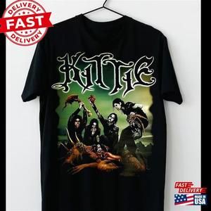 Kittie Band Album Heavy Cotton Black All Size Men Women Unisex Shirt  Classic